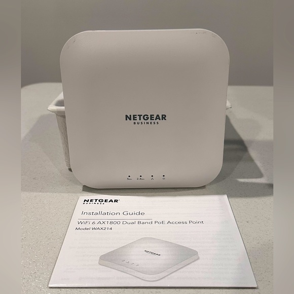 Netgear WAX214 WiFi 6 Dual-Band AX1800 Speed Wireless Access Point - Picture 9 of 9